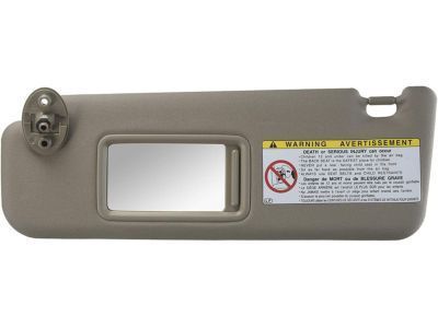 Toyota 74320-35A00-E0 Sunvisor, Fawn, Driver Side