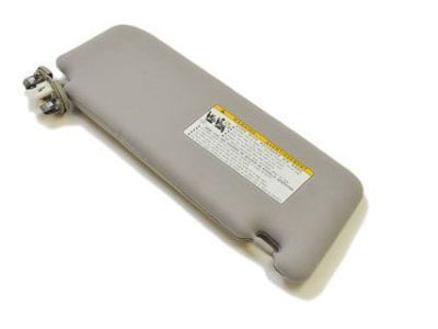Toyota 74320-33C11-B0 Sunvisor, Gray, Driver Side