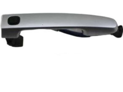 Toyota 69210-12320-B7 Handle Assembly, Front Door, Outside Passenger Side, Silver