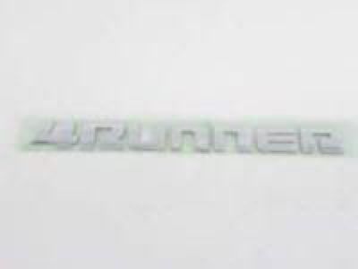 Toyota 75431-35030 Emblem,  Back Door,  NO.1