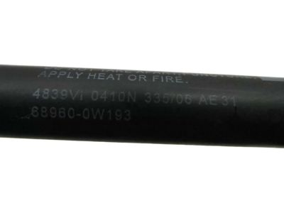 Toyota 68960-0W192 Stay Assembly, Back Door, Driver Side