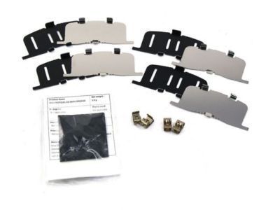 Toyota 04946-33020 Shim Kit,  Anti Squeal(For Rear Disc Brake)