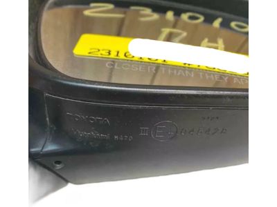 Toyota 87910-42E40 Mirror Assembly, Outer Rear View, Passenger Side