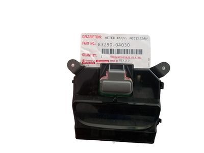 Toyota 83290-04010 Meter Assembly, Accessory 83290-04010 Toyota Meter Assembly, Accessory Product Photo 1 of 4