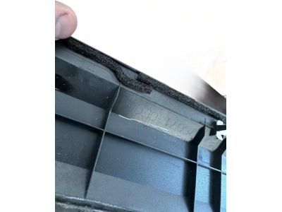 Toyota 75071-0E081-C0 Moulding Sub-Assembly, Front Door, Outside Passenger Side