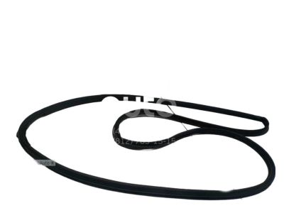 Toyota 67872-12500 Weatherstrip, Rear Door, Driver Side
