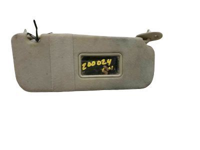 Toyota 74310-02B20-B0 Sunvisor, Gray, Passenger Side