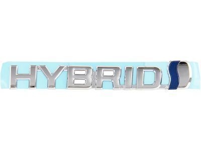 Toyota Prius C Emblem - 75374-52020