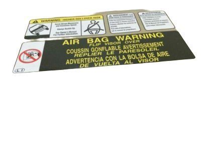 Toyota 74320-04140-E0 Visor Assy,  LH