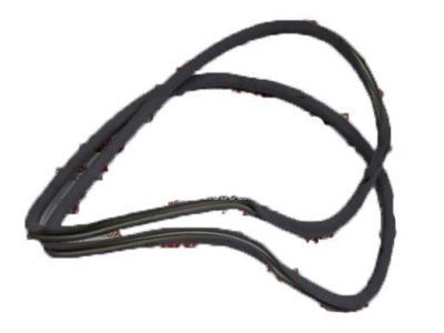 Toyota 63318-42040-B0 Moulding,  Sun Roof Opening Trim