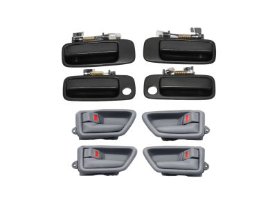 Toyota 69277-33020-E0 Bezel, Front Door Inside Handle, Passenger Side GRAY