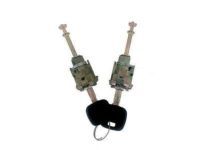 Toyota 69052-52040 Cylinder & Key Set, Door Lock, Driver Side