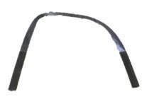Toyota 53851-42100-C0 Extension Pad, Black, Front