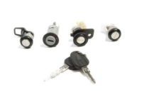 Toyota 69005-0T020 Cylinder & Keys, Front Driver Side