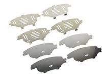 Toyota 47745-35030 Shim, Anti-Squeal(For Front Disc Brake)