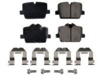 Toyota 04466-WAA02 Brake Pads, Red, Rear