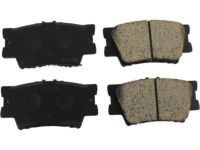 Toyota 04466-33180 Pad Kit, Disc Brake, Rear