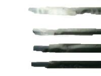 Toyota 67872-04021 Door Weatherstrip, Driver Side