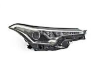 Toyota 81130-F4040 Unit Assembly, Headlamp, Passenger Side