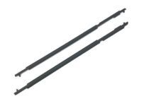Toyota 75712-35011 Belt Molding, Black, Driver Side