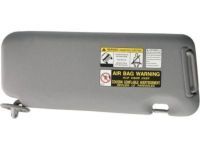 Toyota 74320-42340-B0 Sunvisor, Gray, Driver Side GRAY