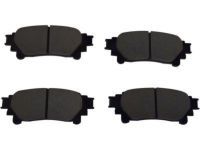 Toyota 04466-0E010 Pad Kit, Disc Brake, Rear