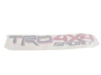 Toyota 75996-04090-A0 Decal, Rear Passenger Side