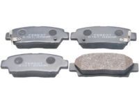 Toyota 04466-07010 Pad Kit, Disc Brake, Rear