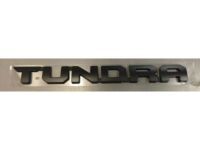 Toyota 75471-0C170 Nameplate, Black, Driver Side