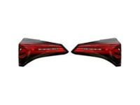 Toyota 81591-42021 Lens And Body, Rear Lamp, Driver Side