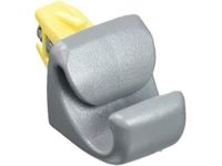 Toyota 74348-12030-A0 Sunvisor Holder, Light Gray WHITE