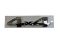Toyota 75473-0C030 Nameplate, Dark Chrome, Rear