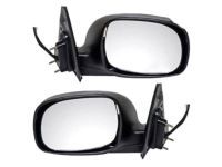 Toyota 87940-0C060-A0 Mirror Assembly, Outer Rear View, Driver Side, White