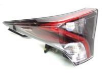 Toyota 81561-47281 Lens & Body, Rear Combination Lamp, Driver Side