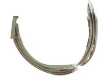 Toyota 76881-02040-B2 Rear Spoiler Rubber Seal, Gray, Passenger Side