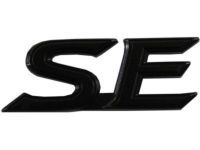 Toyota 75443-33360 Nameplate, Black, Rear