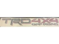 Toyota 75996-0C080-A0 Decal, Rear Passenger Side