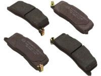 Toyota 04466-28010 Pad Kit, Disc Brake, Rear