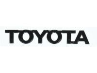 Toyota 75471-04040-C1 Nameplate, Black, Rear