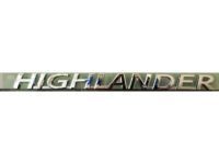 Toyota 75442-0E050 Nameplate, Rear