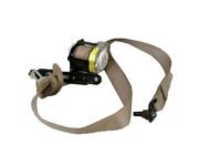 Toyota Land Cruiser Seat Belt - 73370-60330-E0 Lap & Shoulder Belt, Beige, Outer Driver Side