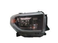 Toyota 81110-0C211 Headlamp Assembly, Black, Passenger Side
