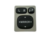 Toyota 84870-08020-B0 Mirror Switch, Gray, Outer