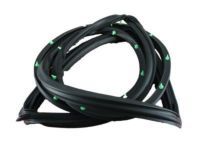 Toyota 67871-60041 Weatherstrip, Rear Door, Passenger Side