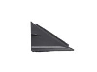 Toyota 67495-06020 Corner Molding, Black, Upper Passenger Side