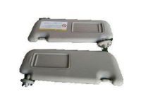 Toyota 74320-12E00-B0 Sunvisor, Gray, Driver Side