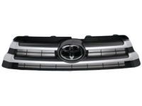 Toyota 53101-0E230 Grille Assembly, Silver, Front Upper