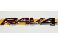 Toyota 75431-0R060 Emblem, Silver, Rear