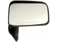 Toyota 87910-89135 Mirror Assembly, Black, Passenger Side