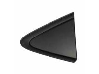 Toyota 62505-02010 Quarter Pillar Trim, Black, Passenger Side
